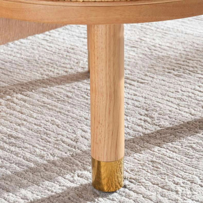 Mirari Dressing Stool Wood - Natural Pan Home