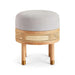 Mirari Dressing Stool Wood - Natural Pan Home