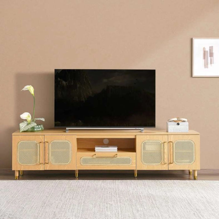 Mirari Tv Unit Upto 80 Inches Wood - Natural