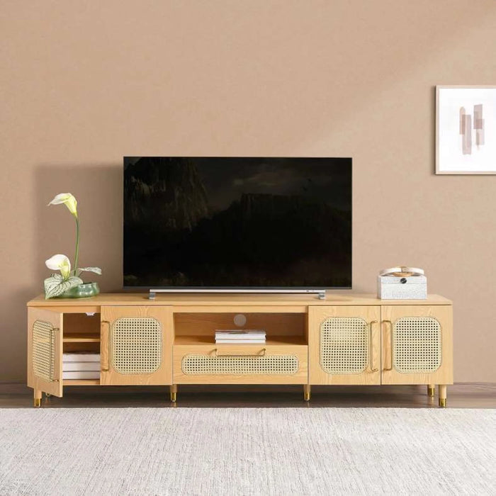 Mirari Tv Unit Upto 80 Inches Wood - Natural