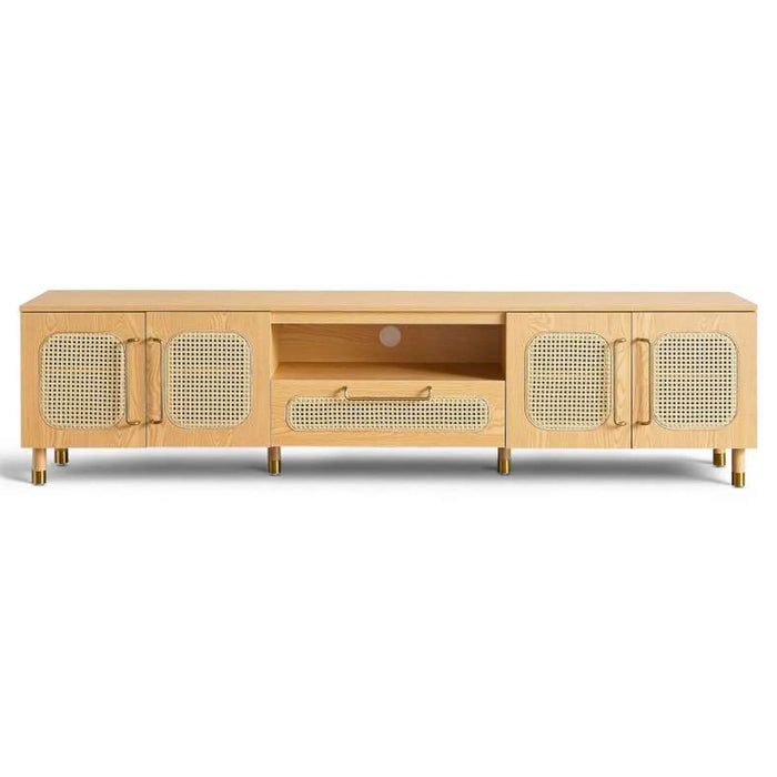 Mirari Tv Unit Upto 80 Inches Wood - Natural