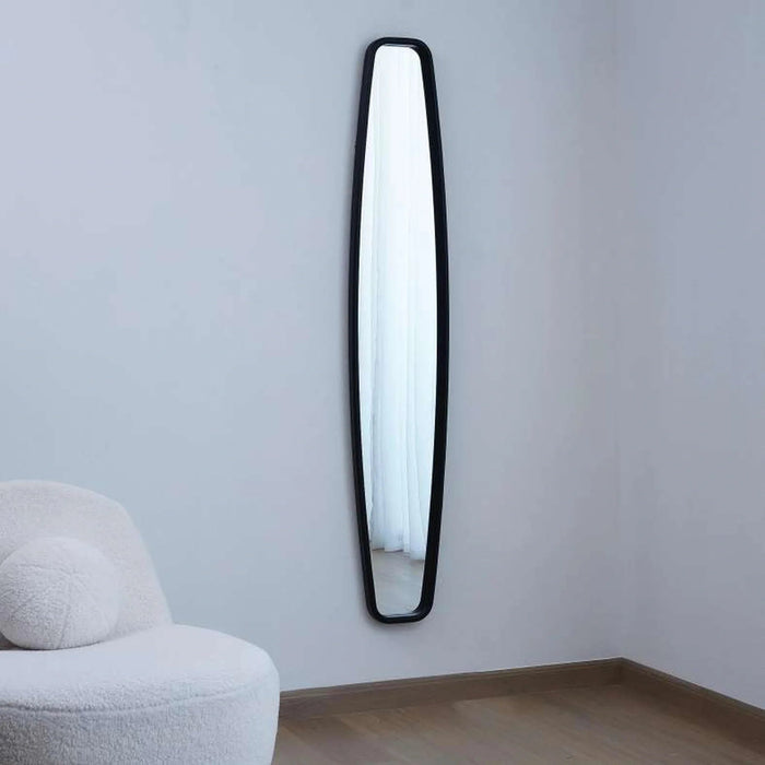 Mirati Wall Mirror 31X177Cm-Black Pan Home