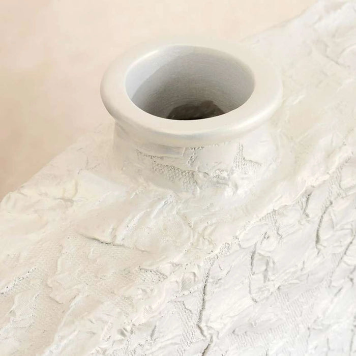 Mirtel Polyresin Vase 41.5X6.5X24.5Cm - Champagne Gold