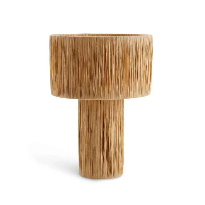 Misbah E27 Raffia Table Lamp Dia 36X51Cm - Beige