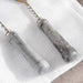 Mison 2-Piece Marble Salad Serving Set -Grey Pan Home