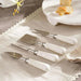 Mison 4-Piece Marble Cheese Knives Set -White Pan Home