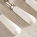 Mison 4-Piece Marble Cheese Knives Set -White Pan Home