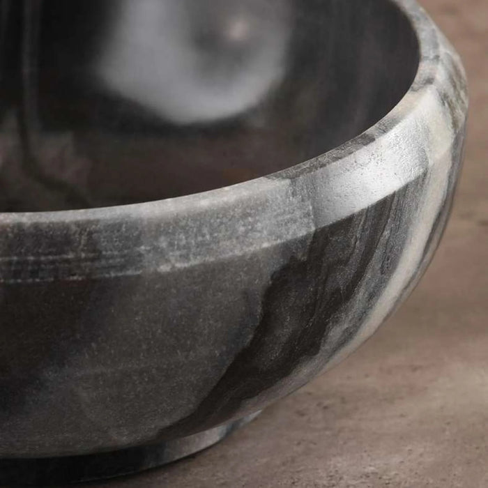 Mison Marble Fruit Bowl Dia24X10Cm -Grey