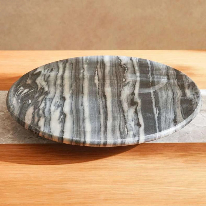 Mison Marble Lazy Susan Dia41X4Cm -Grey Pan Home
