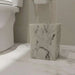 Mist Bathroom Bin 18.4X18.4X24Cm - Beige Pan Home