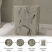 Mist Bathroom Bin 18.4X18.4X24Cm - Beige Pan Home