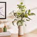 Mixed Artificial Floral Arrangment In Ceramic Pot 30.5X30.5X61Cm - White Pan Home