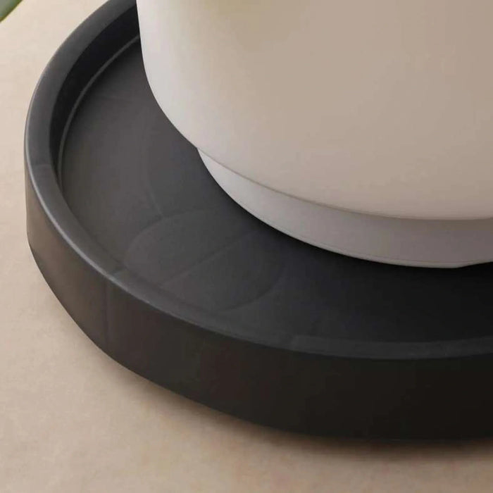 Mobile Round Saucer Dia37X6Cm - Antracite Pan Home