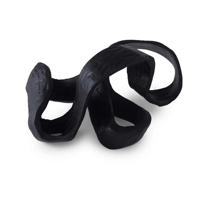 Modern Decor Accent 24X20X12Cm- Black Pan Home