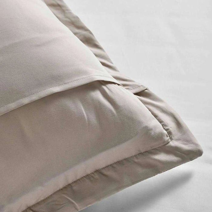 Modern Geo Jacquard  6 Piece King Comforter Set-240X260Cm- Beige