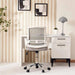 Modway Office Medium Back Chair Mesh Fabric - Grey Pan Home