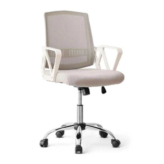 Modway Office Medium Back Chair Mesh Fabric - Grey Pan Home