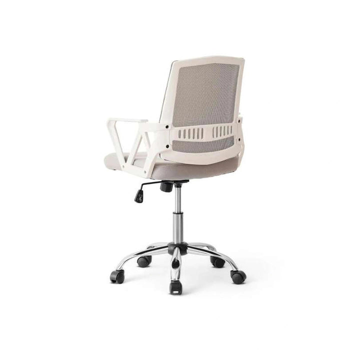 Modway Office Medium Back Chair Mesh Fabric - Grey Pan Home