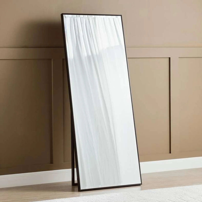 Mojo Bevelled Cheval Mirror 62X162Cm - Black Pan Home