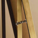 Mojo Bevelled Cheval Mirror 62X162Cm - Gold Pan Home