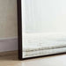 Mojo Bevelled Leaner Mirror 92X182Cm - Black Pan Home