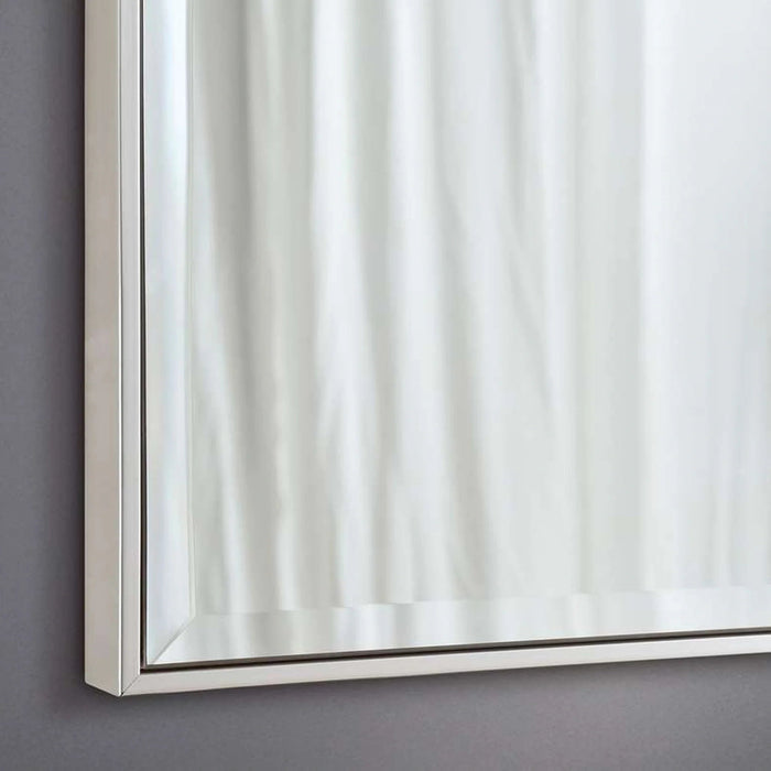 Mojo Bevelled Wall Mirror 82X122Cm - Silver Pan Home