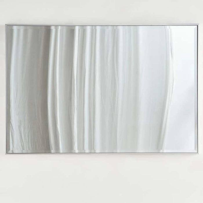 Mojo Bevelled Wall Mirror 82X122Cm - Silver Pan Home