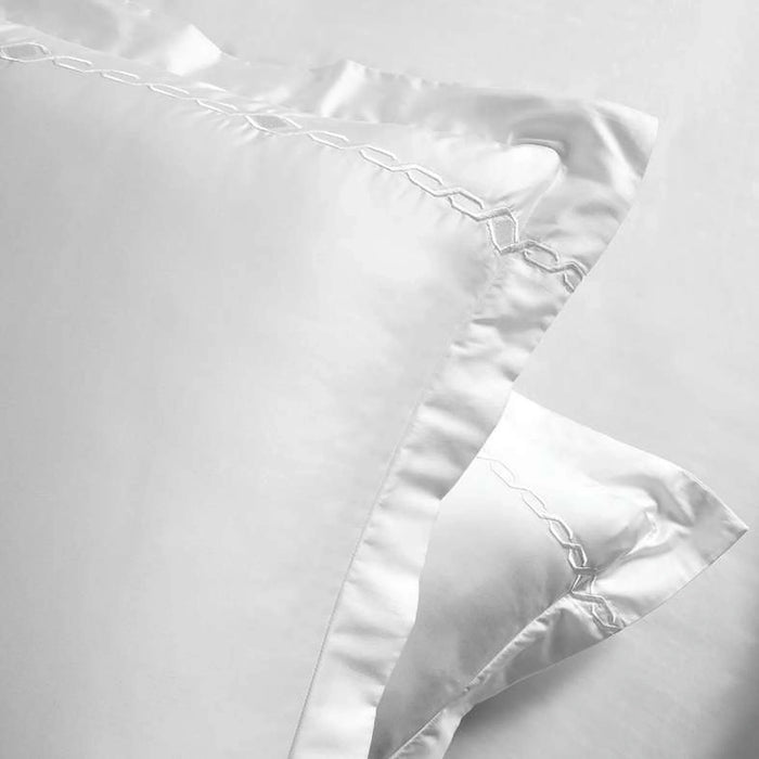 Monaco 3-Piece Embroidered Queen Duvet Cover Set 200X200Cm - Beige