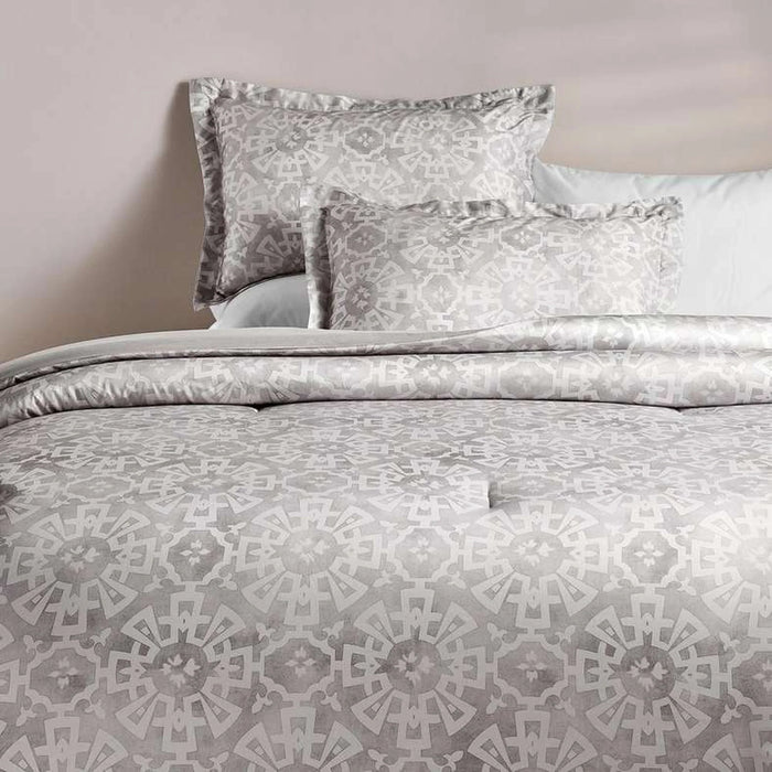 Monaco 3-Piece Tencel Printed Full Comforter Set 160X240Cm - Beige