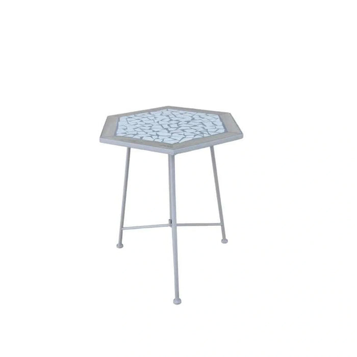 Mono Mosaic Table - Grey