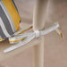 Mono Stripe Printed Water Repellant Outdoor Filled Chair Pad 40X40X5Cm - Grey Pan Home