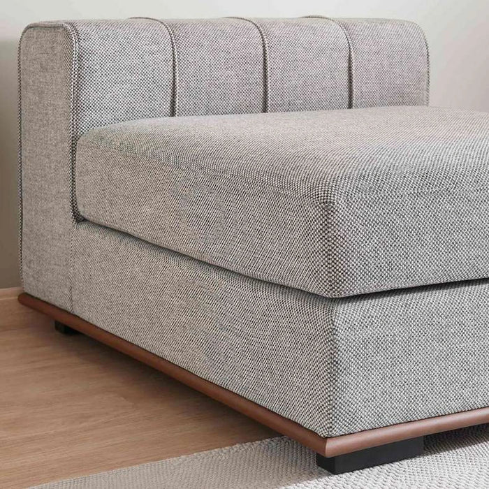 Monro Armeless Sofa - Dark Grey