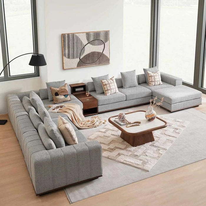 Monro Armeless Sofa - Dark Grey