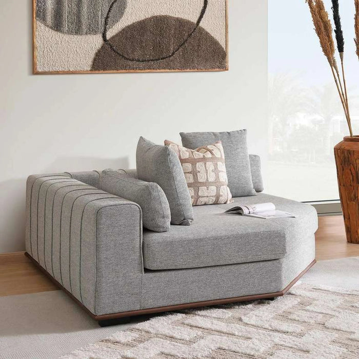 Monro Corner Sofa ( Big)- Dark Grey