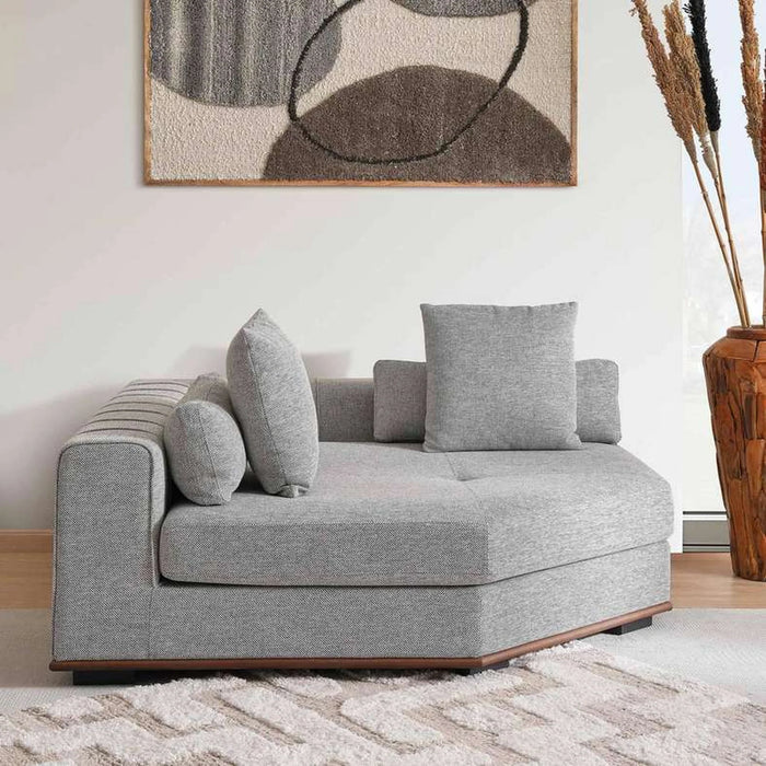 Monro Corner Sofa ( Big)- Dark Grey