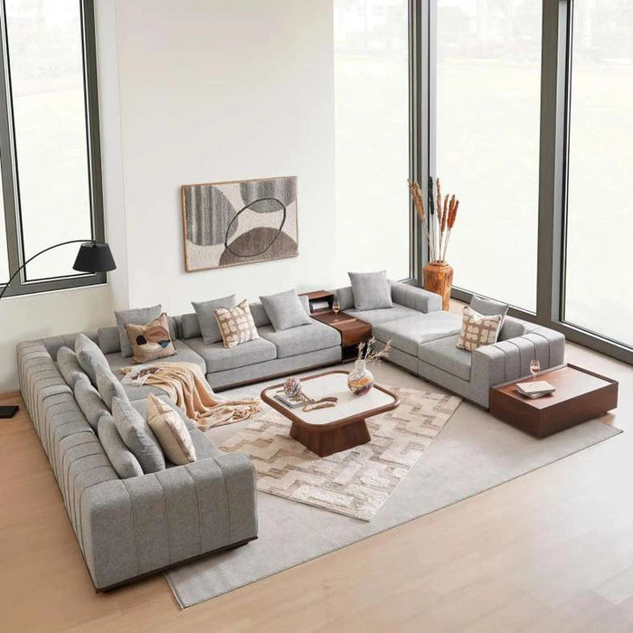 Monro Corner Sofa ( Big)- Dark Grey