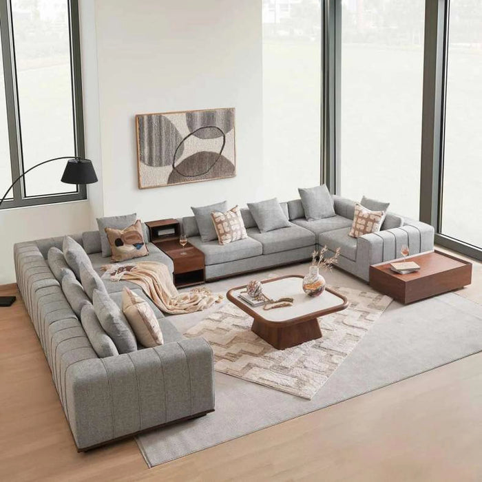 Monro Corner Sofa ( Big)- Dark Grey