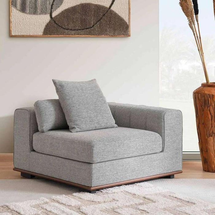 Monro Corner Sofa - Dark Grey