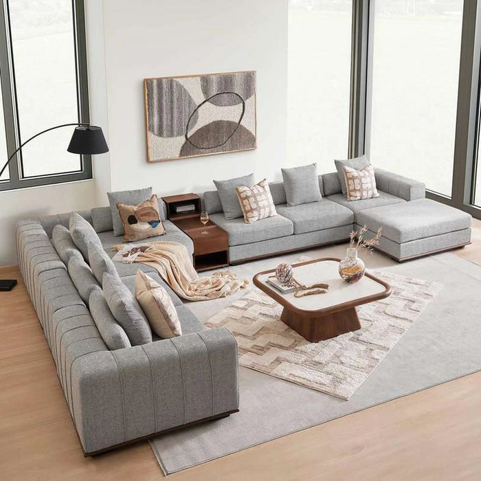 Monro Corner Sofa - Dark Grey