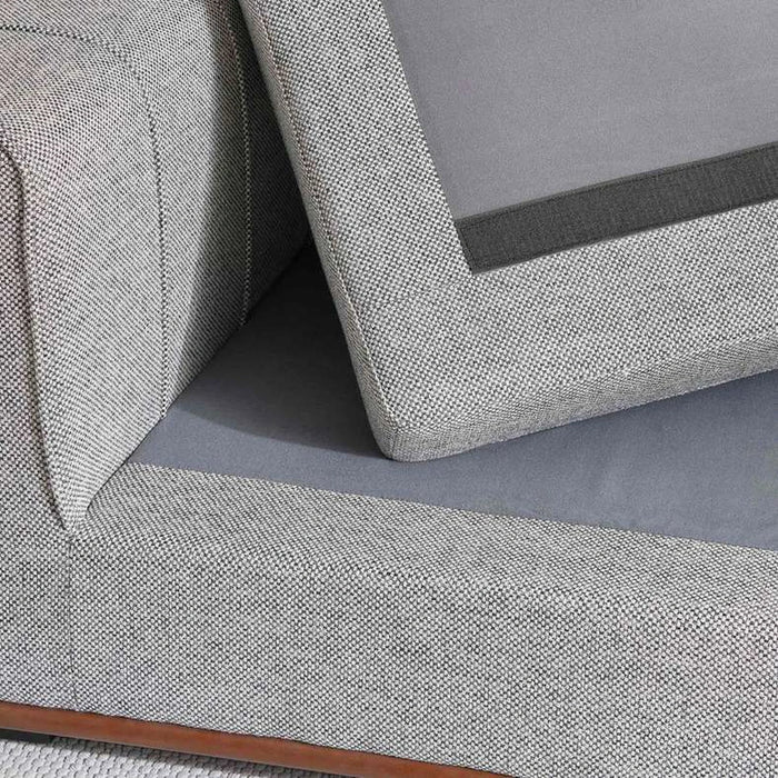 Monro One Seater With Left Arm - Dark Grey