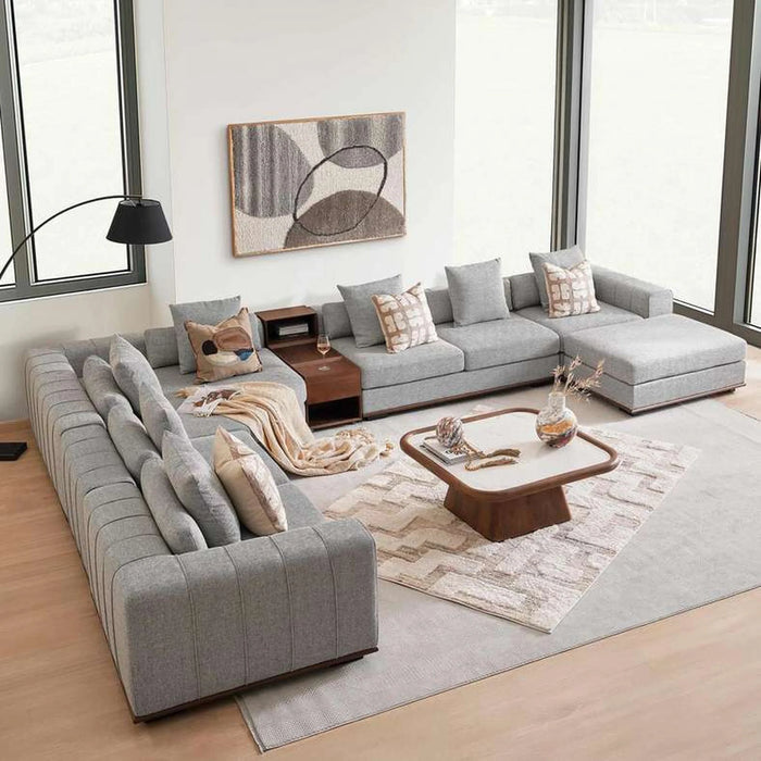 Monro One Seater With Left Arm - Dark Grey