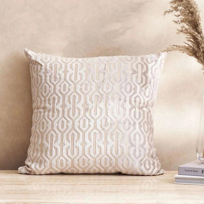 Monrovia Holland Velvet Down Alternative Filled Cushion 48X48Cm - Grey Pan Home