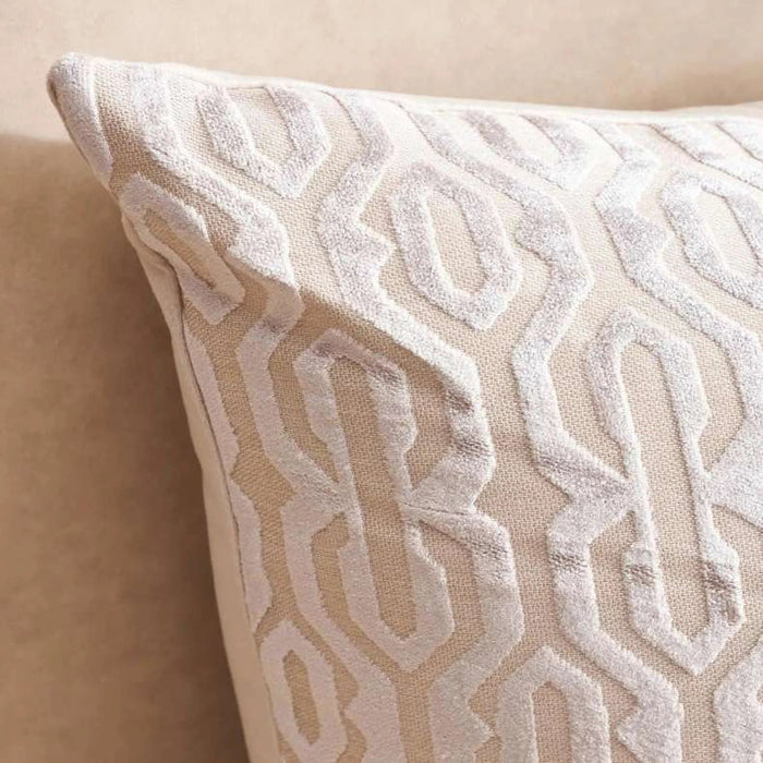 Monrovia Holland Velvet Down Alternative Filled Cushion 48X48Cm - Grey Pan Home