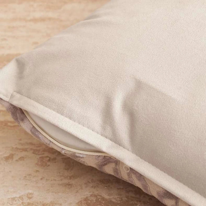 Monrovia Holland Velvet Down Alternative Filled Cushion 48X48Cm - Grey Pan Home
