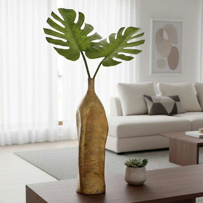 Monstera Leaf Artificial Stem H81 - Green Pan Home
