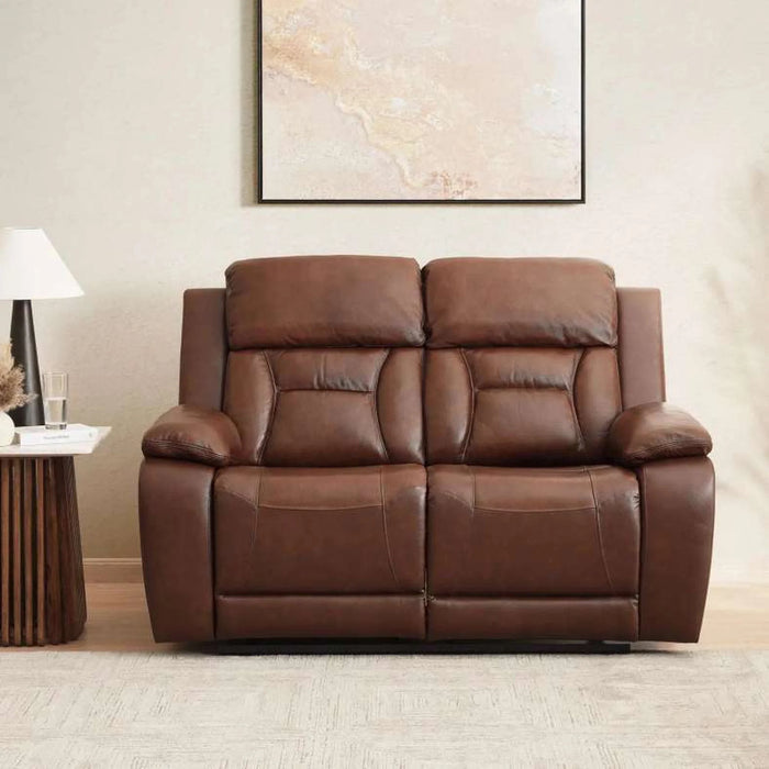 Mont 2 Seater Recliner - Brown