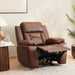 Mont Single Seater Recliner - Brown Pan Home