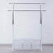 Montana Extendable Cloth Rack 170 X43X133-178Cm-Grey Pan Home