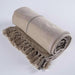 Montana Stripe Throw 130X170Cm-Natural Pan Home