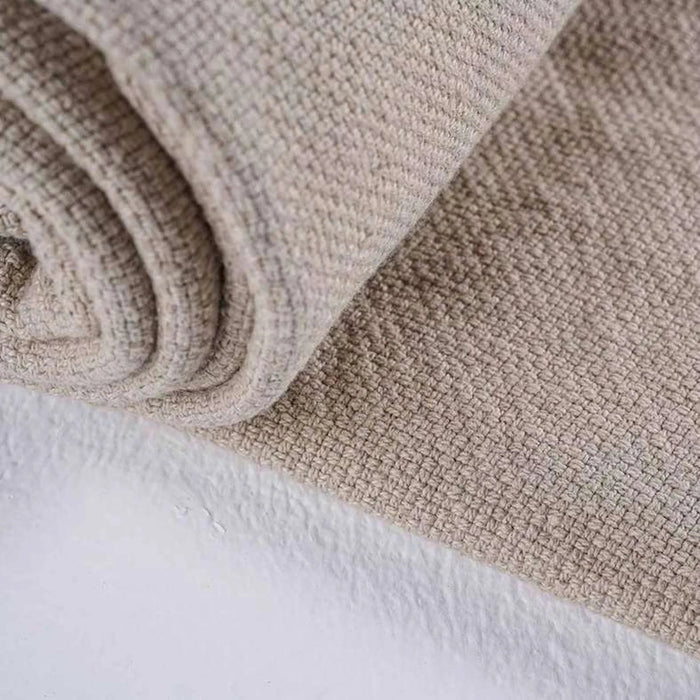Montana Stripe Throw 130X170Cm-Natural Pan Home